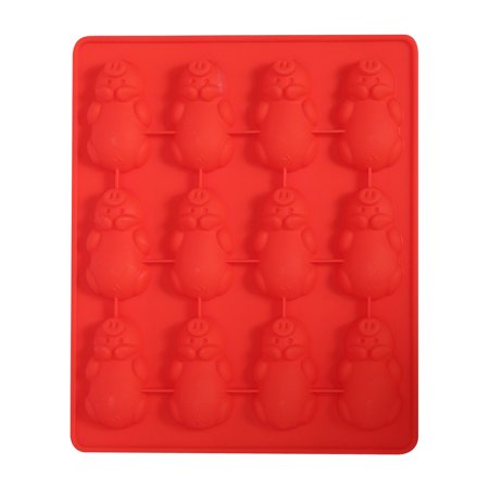 Zpa2#8210 Pig Silicone Mold Mold Chocolate Candy Multi-Function Machine Baking Mold Tray Z#8210 SA9