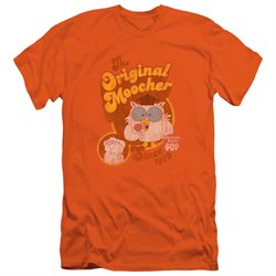 Tootsie Roll T-shirt Original Moocher Adult Orange -small