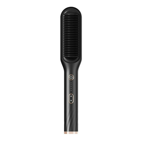Lj#7950 Hair Straightener Comb  Negative Ion Does Not Hurt Hair  Straight Hair and Curly Hair Dual-Purpose Electric Heating C