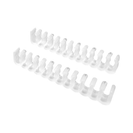 MIANHT 8/24 Holes White Open Cable Combs Set Extension HOT - 2022 8/24 Holes White R-#6504