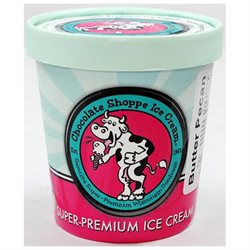Chocolate Shoppe, Butter Pecan Ice Cream, Pint (8 Count)