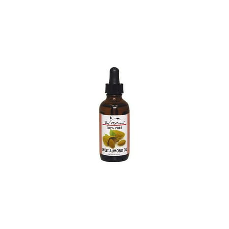 By Natures 100% Pure Oil Sweet Almond Oil 2oz 12 Packs