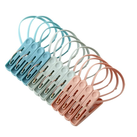 Zpj5#4888 Drying Plastic Clip Clothespin Cable with Clothespin Portable Clip Cool Clothespin Household Small Clip Z#4888 SW5