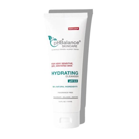 Hydrating Face Wash - PH BALANCE SKINCARE Gel Cleanser - Daily Facial & Body Moisturizing Cleanser - for Dry  Acne-Prone Sensitive Skin - All Natural 