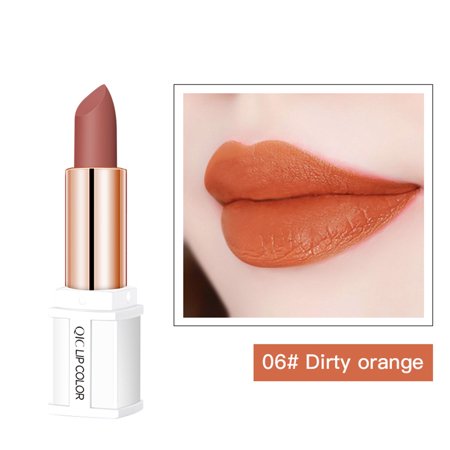 Yannianjz Small White Tube Lipstick Moisturizing  Long-lasting  Non-fading Lipstick  Water Beauty Christmas Gifts for Women a-5674