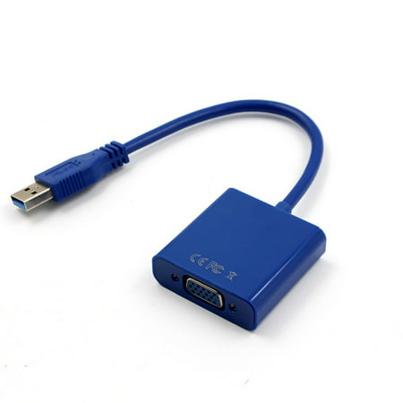 Usupdd USB 3.0 to VGA Multi-display Adapter Converter External Video Graphic Card Usupdd WLL2289-1136