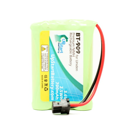 UpStart Battery Uniden TRU-9585 Battery - Replacement for Uniden Cordless Phone Battery (700mAh  3.6V  NI-MH)