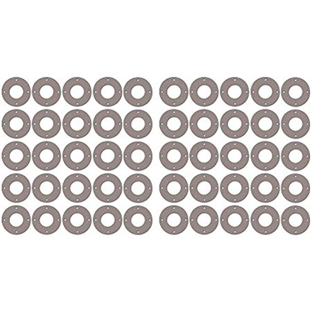 Sterling Seal CFF7540.0310.031.300X50 7540 Vegetable Fiber Full Face Gasket  1/32  Thick  Pressure Class 300#  1-1/4  Pipe Size  Tan (Pack of 50)