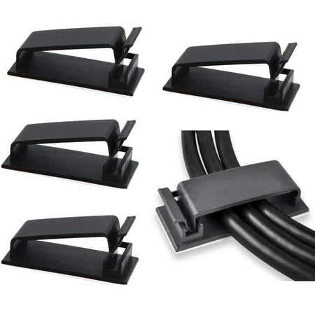 MIANHT Cable Clips Adhesive Tapes Decoration Clips Self Adhesive Hooks Wire Holder - 2022 Cable Clips Adhesive T-#8775