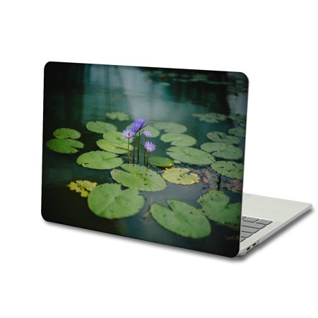 KSK KAISHEK Hard Shell Case Cover Only for 2018-2016 Release MacBook Pro 15 Inch with Touch Bar/Touch ID A1707/A1990 (Flower 0134)