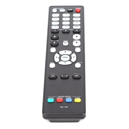 Ymiko Remote Control ABS Home Video and Audio Remote Control Replacement for AVR‑1913 AVR‑2113 AVR‑2313 Remote Control Replacement Audio &