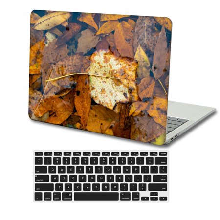 KSK KAISHEK Hard Shell Case Cover for 2021 Release MacBook Pro 14 Inch with Touch Bar + Black Keyboard Cover Model: A2442 (Plants Series 0134)