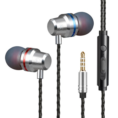 Usupdd Wired Sports Headphones HIFI Super Bass Headset 3.5mm in-Ear Earphone Stereo Earbuds Headphone Wired Usupdd220728-5797