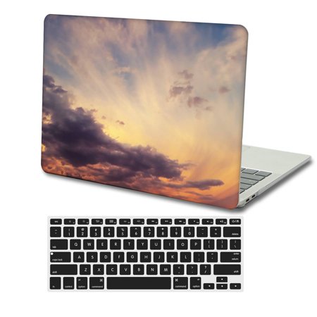 KSK KAISHEK Hard Shell Case Cover for 2021 Release MacBook Pro 16 Inch with Touch Bar + Black Keyboard Cover Model: A2485 (Colorful B 0049)