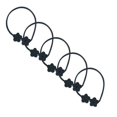 Usupdd New 5PCS Multi-Purpose Reusable Multi-Color Silica Gel Strong Magnetic Cable Tie Usupdd WAA220817-8835