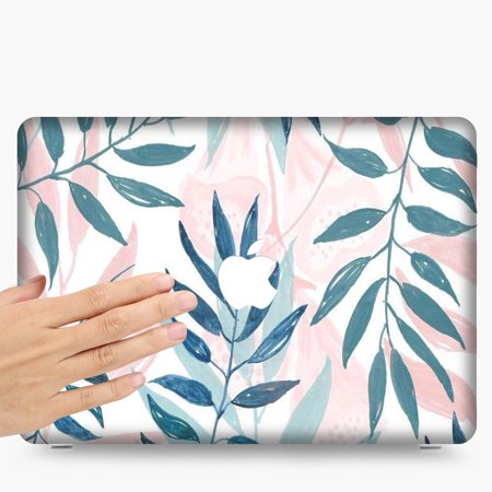Fine Leaf Anti-crack Case Suitable for Macbook Cover  Case for MacBook Pro 13 -A2251/Case for MacBook Pro 13 -2289 Black