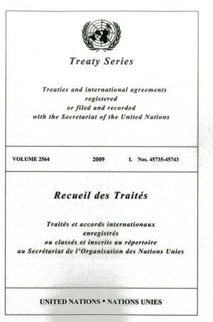 Treaty Series 2564/Recueil Des TraitÃ©s 2564 (eBook)