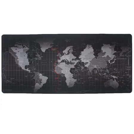 Large Gaming Mouse Pad with Stitched Edges  Extended Mousepad with Superior Micro-Weave Cloth  Non-Slip Base  Water Resist Keyboard Pad  Desk Mat for 
