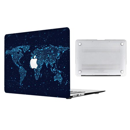 Data Map Shells Cover Personality for Macbook MacBook Pro 13 -A2251/Case for MacBook Pro 13 -2289 Clear