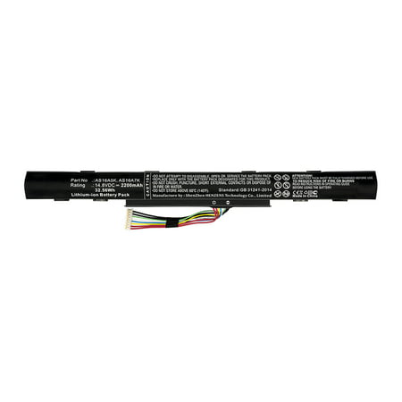 Synergy Digital Laptop Battery  Compatible with Acer TravelMate P259-MG-5999 Laptop  (Li-ion  14.8V  2200mAh) Ultra High Capacity  Replacement for Ace