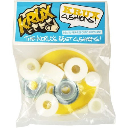 Skateboard Bushings Worlds Best Cushions 92A White for 2 Trucks  FULenQnu Trucks Come with the Best Stock Cushions of Any Trucks and Now You Can Get T