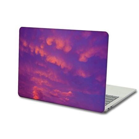 KSK KAISHEK Hard Shell Case Cover for MacBook Air 13.6 Inch 2022 Release A2681 (Purple Series 0255)