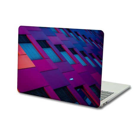KSK KAISHEK Hard Shell Case Cover for 2012/2013/2014/2015 Release MacBook Pro 13 Inch Model: A1425/A1502 (Purple Series 0516)