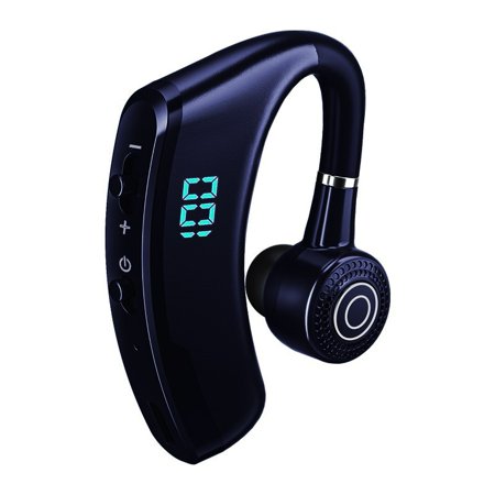 MIANHT Bluetooth 5.2 Single Ear Wireless Headset Waterproof Reversible Left and Right Ears Can Link Two Devices - 2022 Bluetooth 5.2 Single S-#9764