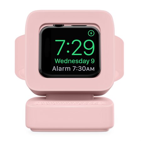 FengLS Retro Silicone Stand Holder High-Quality Charging Dock Wireless Charging Stand for IWatch Charging Base 09-Electronics-12A#3439 Electronics MYF