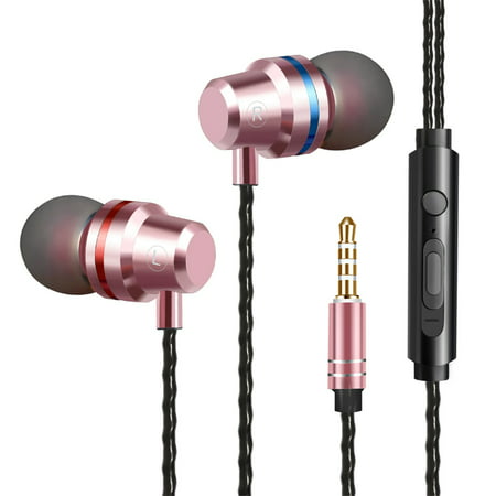 Usupdd Wired Sports Headphones HIFI Super Bass Headset 3.5mm in-Ear Earphone Stereo Earbuds Headphone Wired Usupdd220728-5796