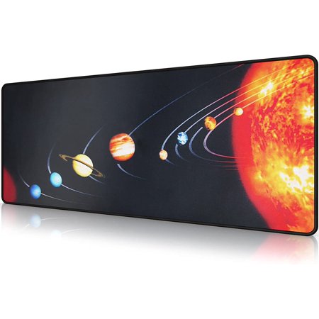 Large Gaming Mouse Pad 800 X 300mm with Stitched Edges Extended Mousepad Durable Non-Slip Natural Rubber Base Washable K