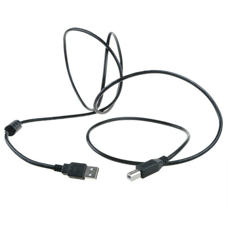 LastDan 6ft USB Cable PC Laptop Data Sync Cord for Magicard 3652-0021 Rio Pro Duo Dual-Sided ID Card Printer 3633-9021 Enduro Plus Dual-Sided ID Card 