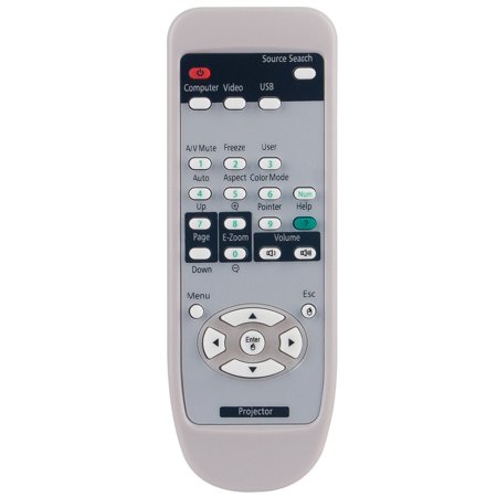 Replace Remote for Epson Projector EMP-1815 EMP-7950 EMP-7800 EMP-8300 EMP-7850
