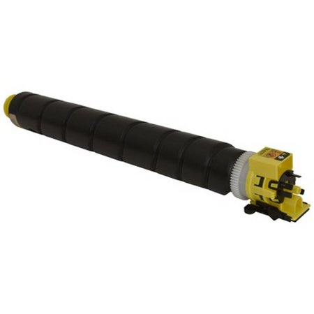 PrinterDash Compatible Replacement for CS-3252CI/CS-3253CI Yellow Toner Cartridge (15000 Page Yield) (TK-8339Y) (1T02RLANL0)