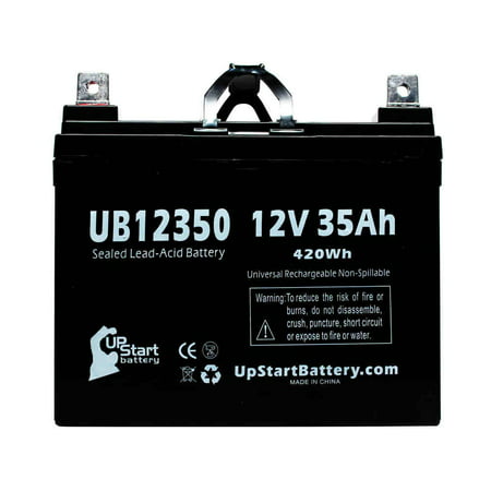 Compatible Shoprider Mobility Sunrunner-4888-B4 Battery - Replacement UB12350 Universal Sealed Lead Acid Battery (12V  35Ah  35000mAh  L1 Terminal  AG