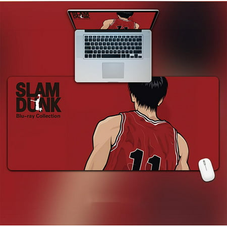 Large Gaming Mouse Pad with Stitched Edges Extended Mousepad Non-Slip Base Water Resist Keyboard Pad Desk Mat Gamer Office Home