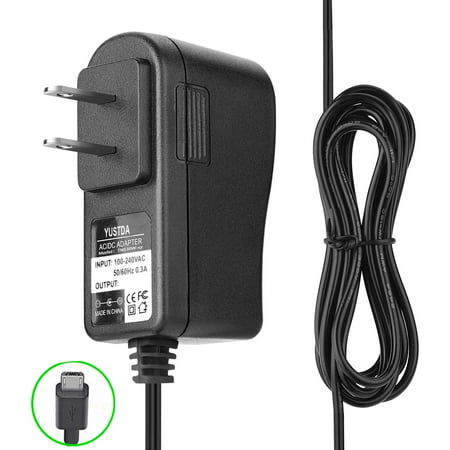 Yustda AC/DC Adapter for Garmin NUVI 2475LT 2450 2450LM 2460LMT 3450 3450LM 3490LMT 3410 3460 Power Supply Cord Cable PS Charger Mains PSU
