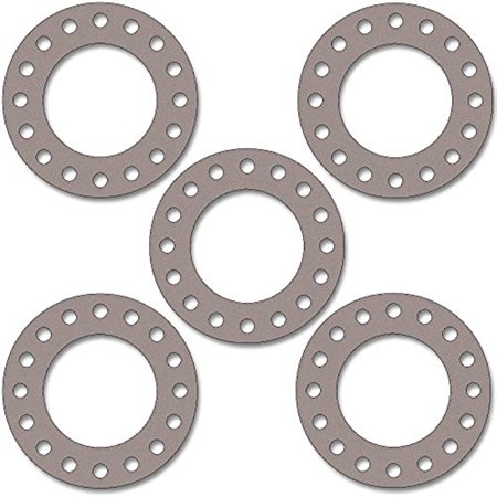Sterling Seal CFF7540.1200.031.300X5 7540 Vegetable Fiber Full Face Gasket  1/32  Thick  Pressure Class 300#  12  Pipe Size  Tan (Pack of 5)
