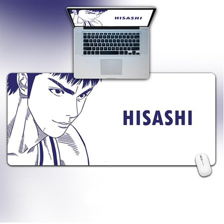 Large Gaming Mouse Pad / Mat with Smooth Surface and Stitched Edges Non-Slip Rubber Base Extended Game Mouse Mat
