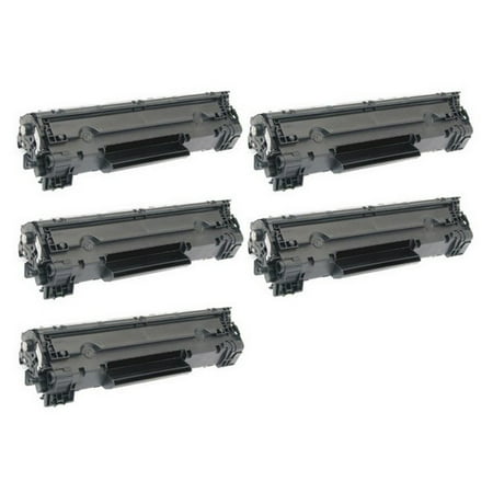 PrinterDash Compatible Replacement for MF-4410/4430/4550/4570/4770/4880/4890 Jumbo Toner Cartridge (5/PK-3000 Page Yield) (TYPE 128) (3500B002J_5PK)