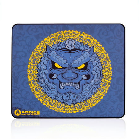 Large Gaming Mouse Pad with Stitched Edges  Extended Mousepad with Superior Micro-Weave Cloth Non-Slip Base 18.9x15.75