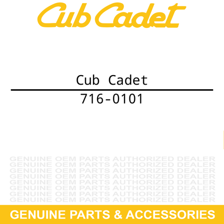 CUB CADET 716-0101 Snap Ring GT GSE GS GSX XT3 50 60 2554 2550 2544 2542 Wide