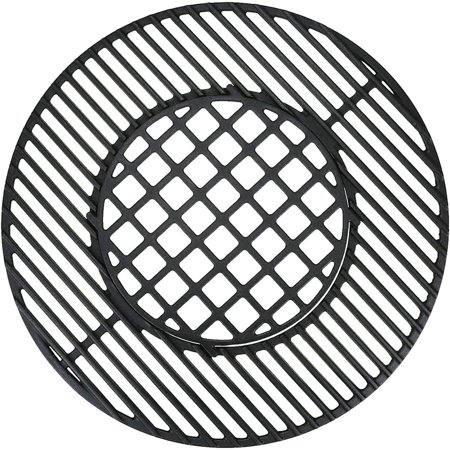 Cast Iron Gourmet Bbq System Cooking Grate for 22 1/2 Inches Weber Charcoal Grills  22.5 InchesGrillGrate Grids Replaces for Weber 8835