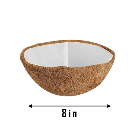 DDgui New Upgraded Hanging Basket Coconuts Fiber Planter Inserts Replacement Liner for Flower Pot DDgui LEE220922-7668