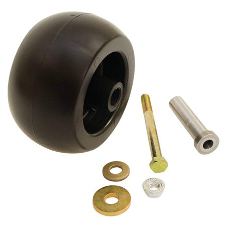 Stens 210-169 Plastic Deck Wheel Kit Replaces Exmark 103-3168 Black Replaces Oem Exmark 103-3168 103-7263 109-9011 116-9981 by Brand Stens
