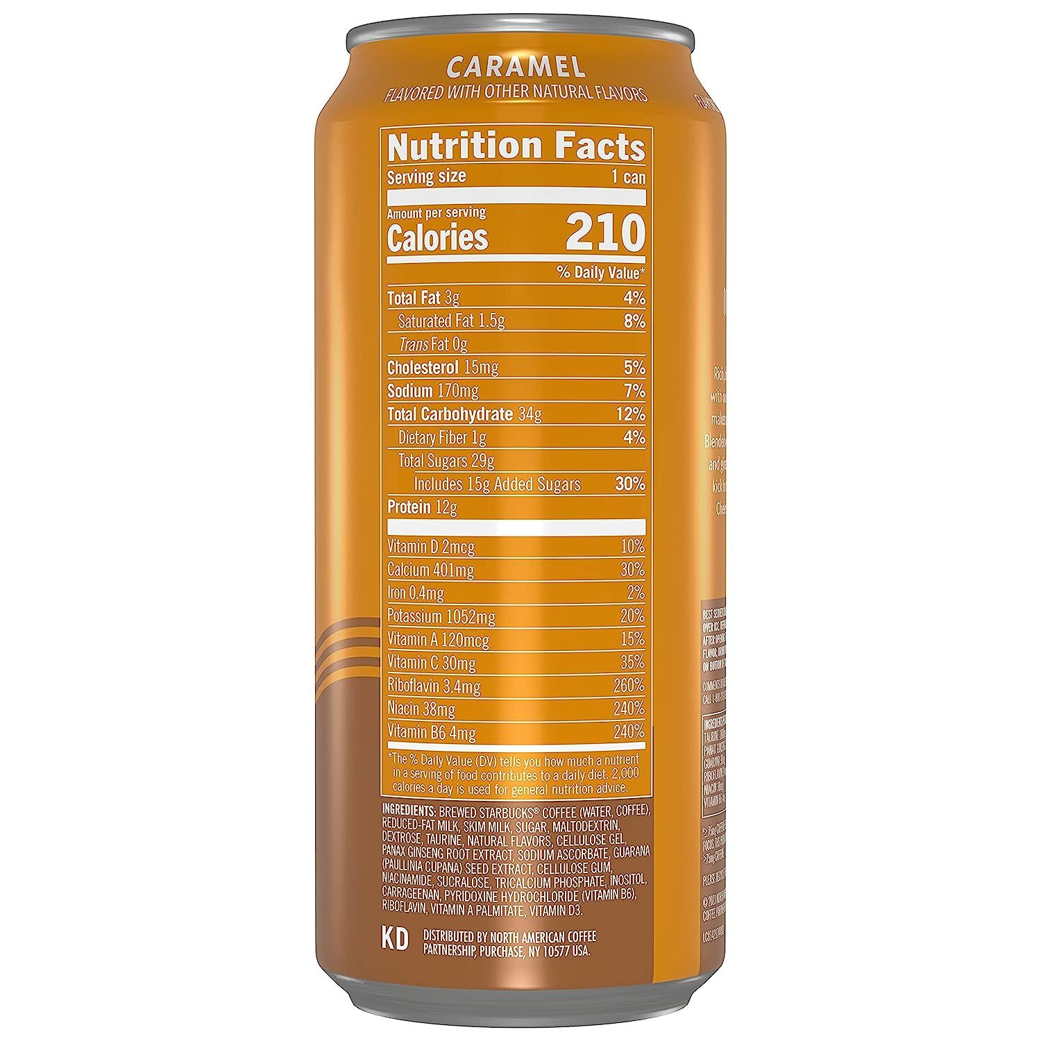 Starbucks Doubleshot Energy Caramel Coffee Energy Drink  15 Fl Oz Can thumbnail