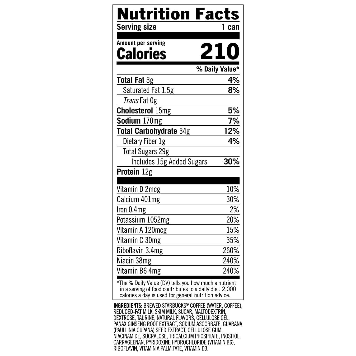 Starbucks Doubleshot Energy Caramel Coffee Energy Drink  15 Fl Oz Can thumbnail