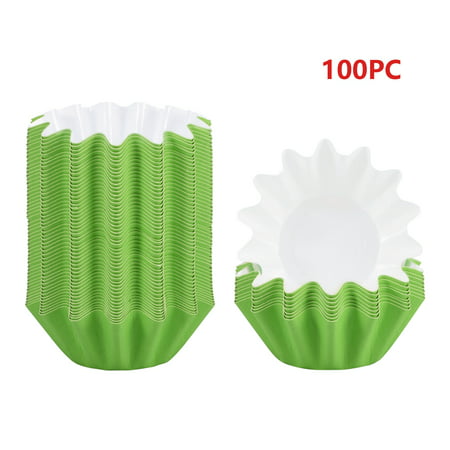 Reusable Wax Melter Liner Candle Leak Proof Tray or Cake Paper Cup High Temperature Resistant Mold Free Cake Paper Tray Uscallm 7-19-#6974 2022