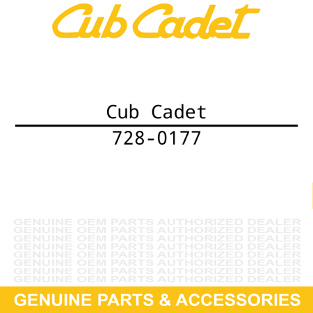 CUB CADET 728-0177 Pop Rivet GT 2554 2550 2544 2542