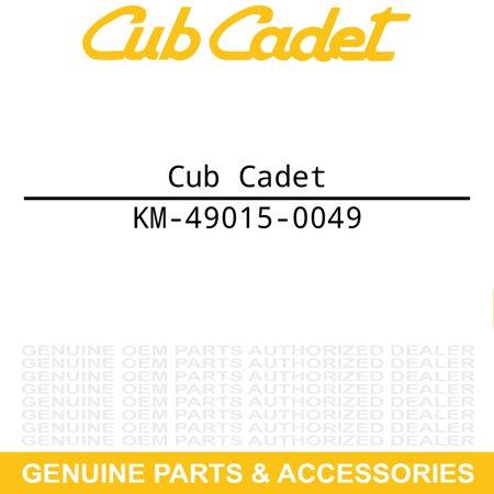 CUB CADET KM-49015-0049 Crankcase Cover FX850V Engine AS47